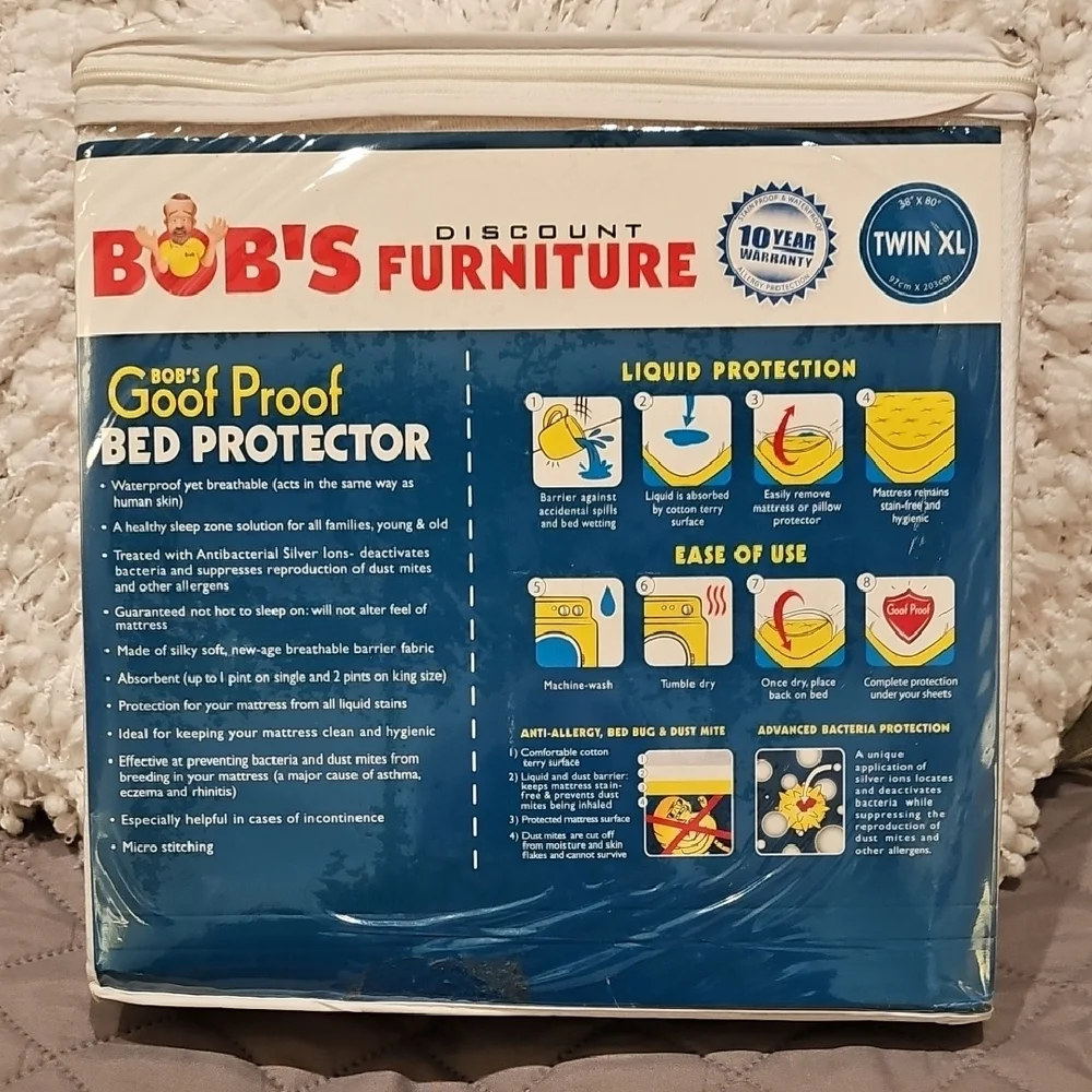 Bob's Goof Proof Bed Protector Twin XL